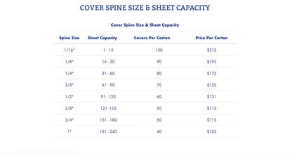 White Linen Cover with Clear Front