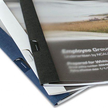 Coverbind Agility Staple Report Covers (100 Covers)