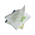 Navy Eco Linen Cover with Clear Front